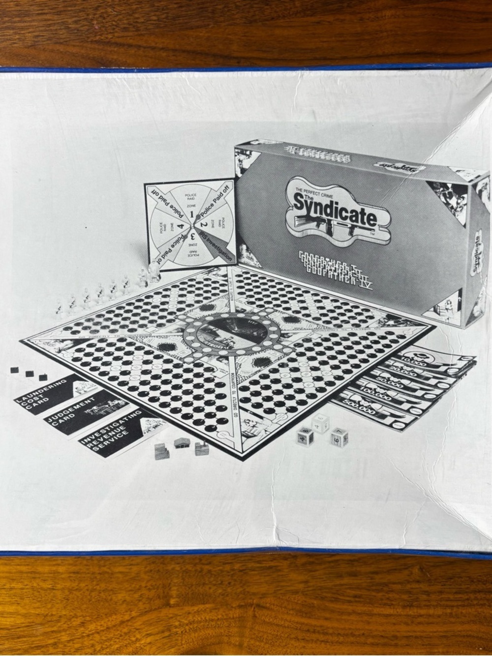 NIB The Syndicate 1986 board game - Picture 4 of 5